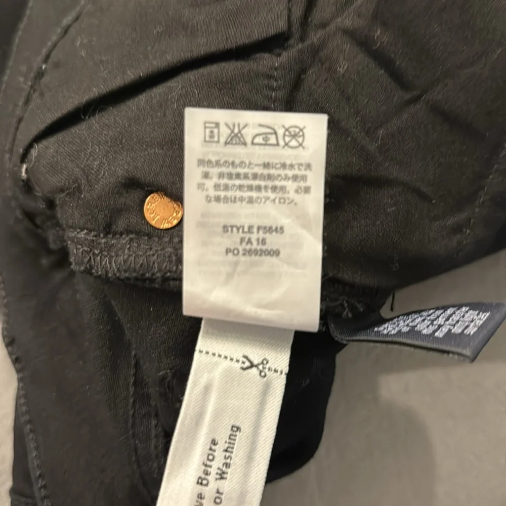 J. Crew Black Cropped Bootcut Jeans